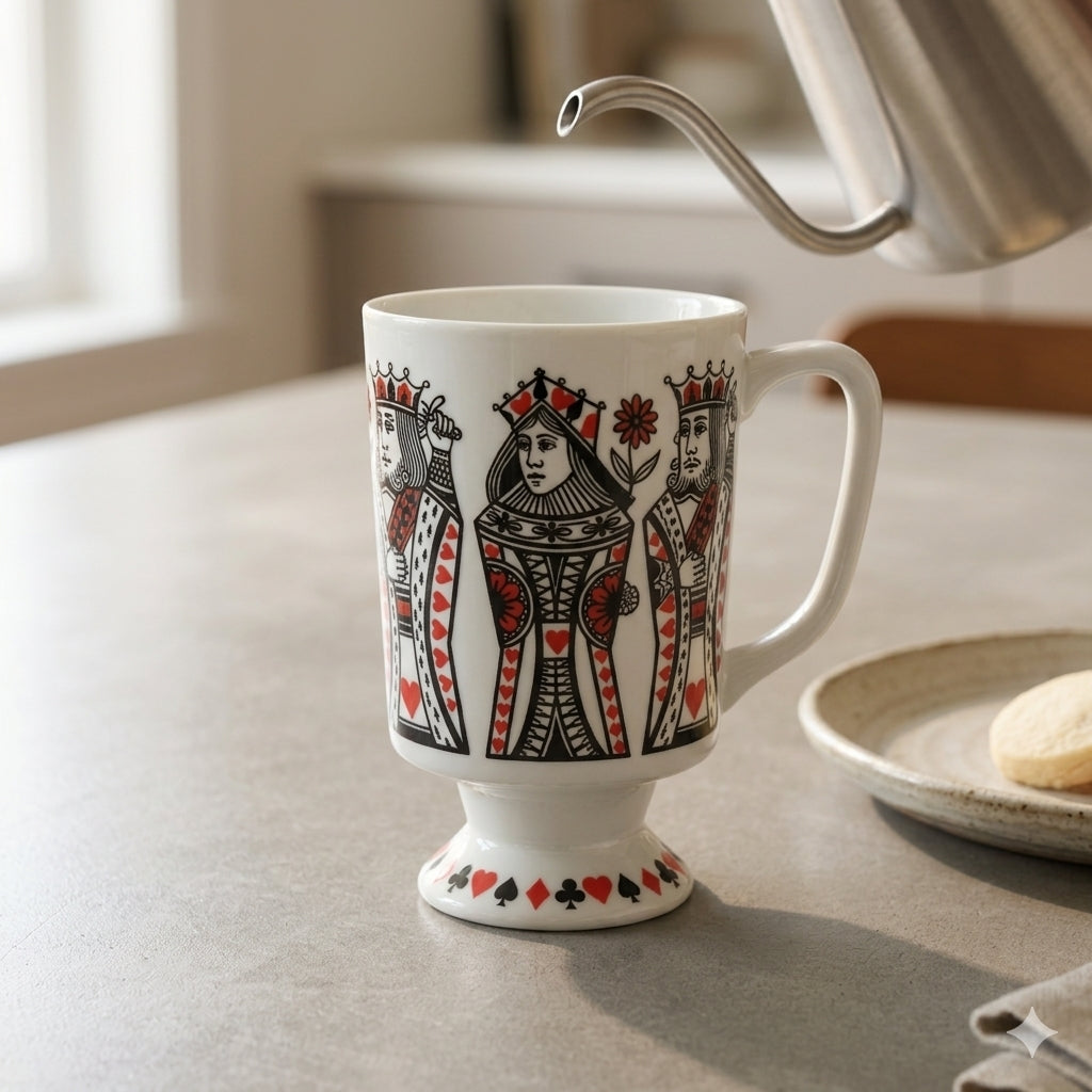 Vintage Card Suits Mug Main image