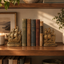 Vintage Golden Ship Bookends