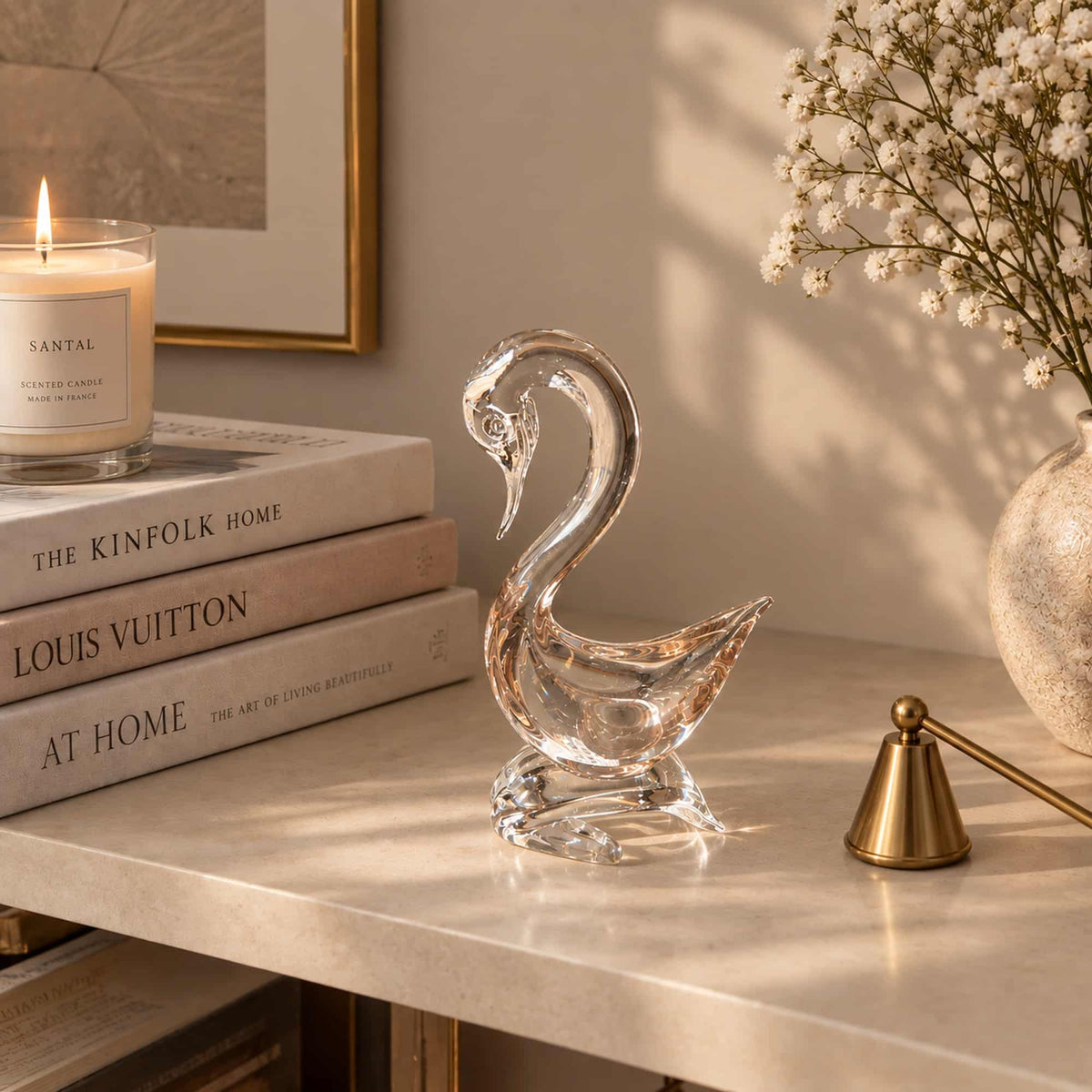 Crystal Glass Swan Main image