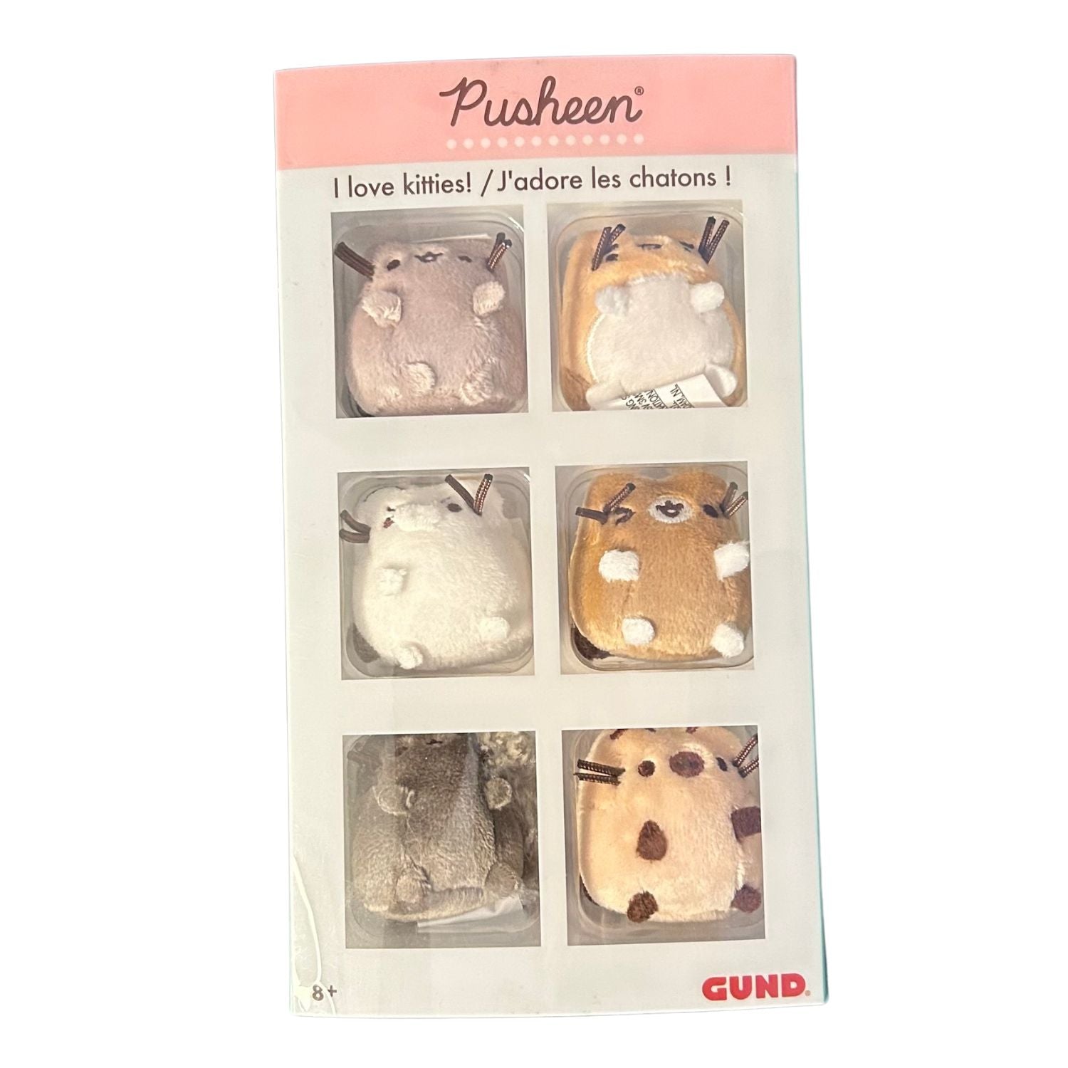 Gund Pusheen Comic Collector "I Love Kitties" Set