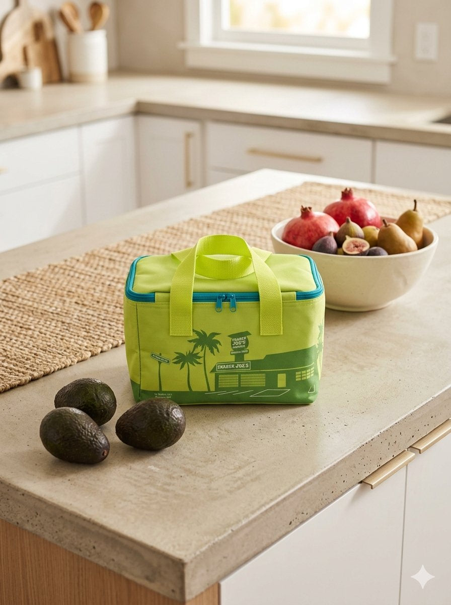 Trader Joe's Mini Insulated Tote Bag - Green Main image