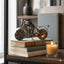Metal Motorcycle Figurine