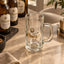 Vintage-Style Bitburger Handled Glass Beer Stein