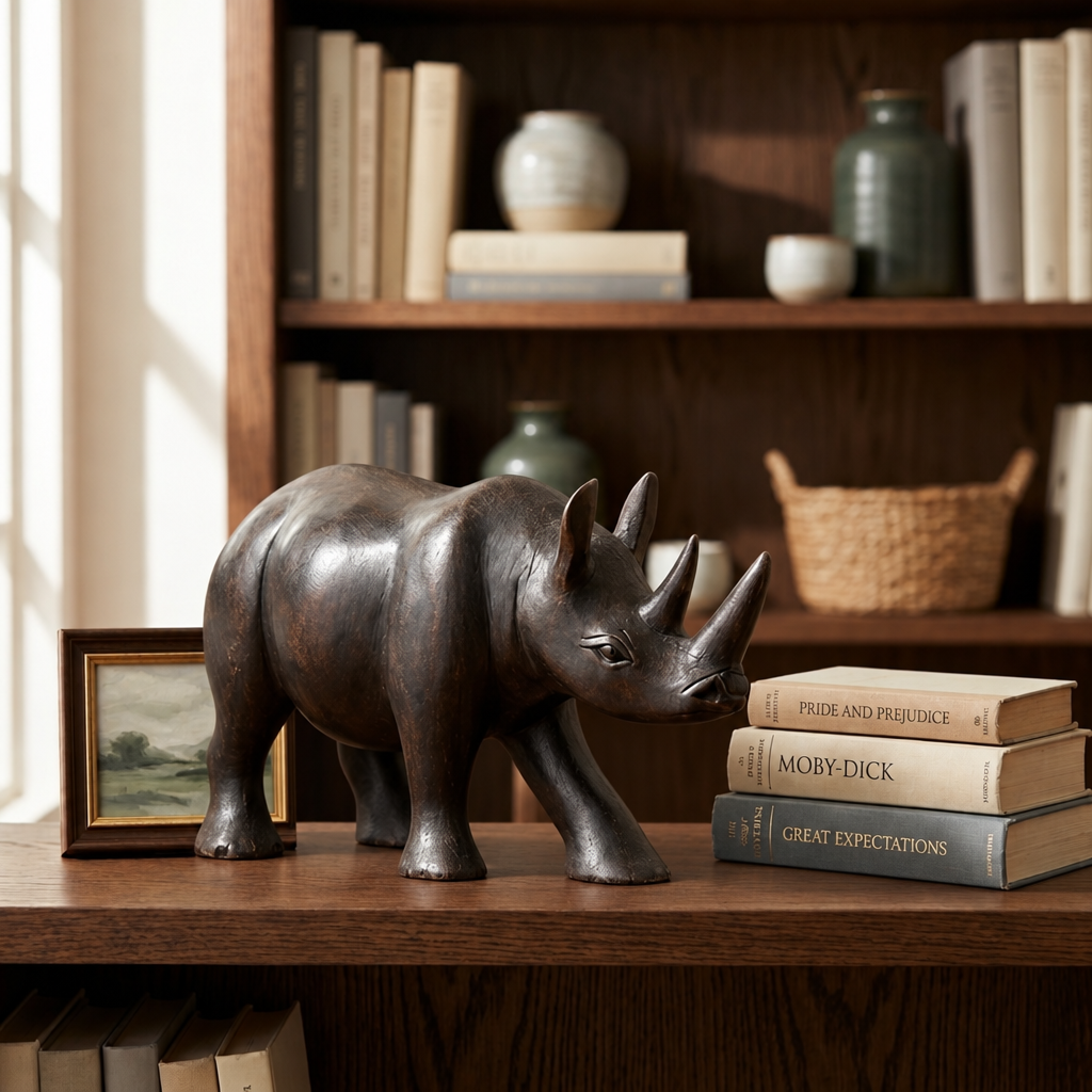 Rhinoceros Figurine Main image